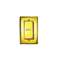 Dortronics W5286-P25XE6 5286 Series DPDT Momentary with 1-Gang Switch Plate, Clear Aluminum Anodized