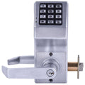 Napco DL5300 US26D Pushbutton Cylindrical Door Lock, Satin Chrome Finish