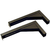 Elite Screens ZVMAXLB12-B 12" Brackets for Manual/Spectrum/VMAX2 Series Projector Screens, Pair, Black