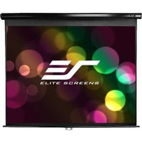 Elite Screens M150UWH2 150" diag. Manual Projection Screen, HDTV, 16:9, MaxWhite