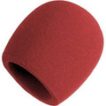 Shure A58WS-RED A58WS Microphone Windscreen for Ball-Type Microphones, Red