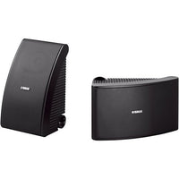 Yamaha NS-AW392BL NS-AW392 All Weather 2-Way Outdoor Speaker, Pair, Black
