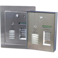 Pach and Co 7150FFP AeGIS 150-Tenant Analog Telephone Entry System, 12VAC/12VDC, Flush Mount