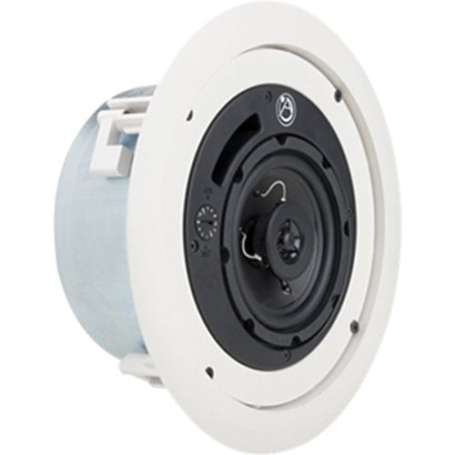 AtlasIED FAP42TC 4" Shallow Mount Coaxial In-Ceiling Speaker with 16W 70V, 100V Transformer