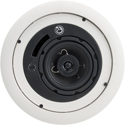 AtlasIED FAP42TC 4" Shallow Mount Coaxial In-Ceiling Speaker with 16W 70V, 100V Transformer