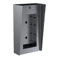 Pedestal Pro 1018HOU-AIPH-02-304 10"x18" Stainless Steel Housing, Aiphone IX-DVF-4A