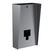 Pedestal Pro 1018HOU-VALE-01-304 10"x18" Stainless Steel Housing, 1VALET 10" Intercom.