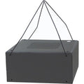 AtlasIED M1000 8" Dual-Cone Sound Masking Speaker with 4W 70V Transformer and Enclosure, Black