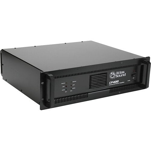 AtlasIED CP400 Dual-Channel, 400W Commercial Power Amplifier
