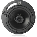 AtlasIED FA62T-8MB 6" In-Ceiling Coaxial Speaker Motorboard Assembly with 32W 70.7V/100V Transformer
