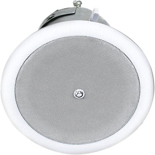 AtlasIED FAP42T-UL2043 4" Coaxial In-Ceiling Speaker with 16W 70/100V Transformer, Ported Enclosure and UL2043 Certification