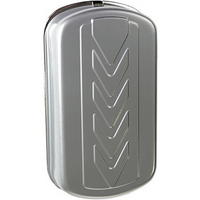 Edwards Signaling 725 Series Buzzer, 6AC 1.2A op voltage, 7.2 volt-amperes, full enclosed, bright chrome finish snap-on cover