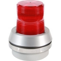 Edwards Signaling 51R-G1 51R-G1 Red Incandescent Beacon with Horn, in x 7.38 in H, 24VDC, Flashing, 95dB at 1m, -35 to 66 max operating temperature