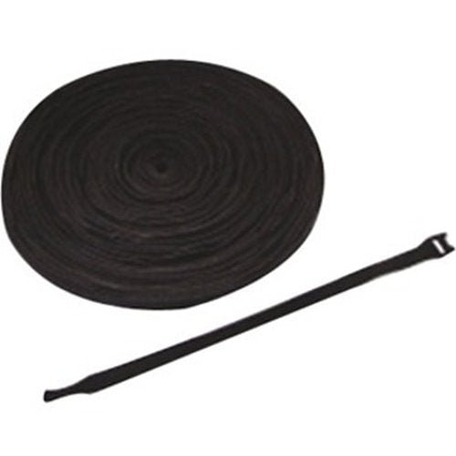 ICC ICACSVB8BK 8" VELCRO-Brand ONE-WRAP Cable Tie Strap, 100-Pack, Black