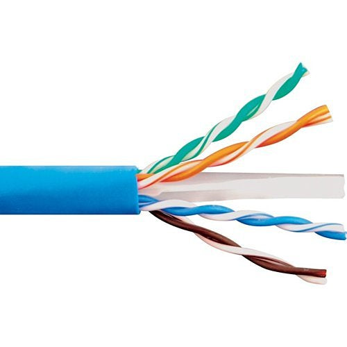 ICC ICCABR6EBL 600MHz CAT6e Bulk Cable 23/4 UTP, Solid, CMR, Pull Box, 1000' (304.8m), Blue