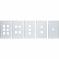 OCC FPK0212 Oversized KMJ 2-Port Residential Faceplate