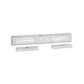 SDC 1512V 1510 Series Electromagnetic Lock, Double, Surface Mount, 1650 LB Holding Force, 12/24 Volt DC, 1.34 Amp/700 Milliampere, Anodized Aluminum