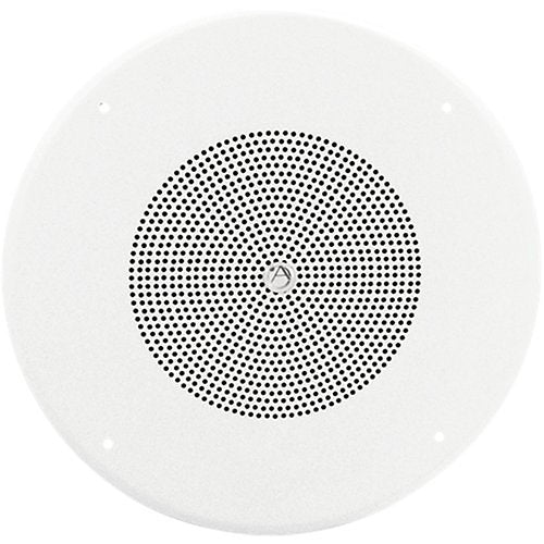 AtlasIED FD72W 8" In-Ceiling Speaker with 4W 25V, 70V Transformer and 62-8 Baffle