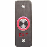 DynaLock 6620E Narrow Exit Halo Lighted Piezo Rex Push Button
