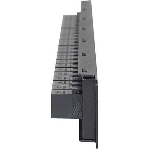 ICC ICMPP24CP6 CAT6 24-Port Feed-Through Patch Panel, 1U RMS