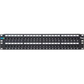 ICC ICMPP48C61 CAT6 48-Port Feed-Through Patch Panel, 1U RMS