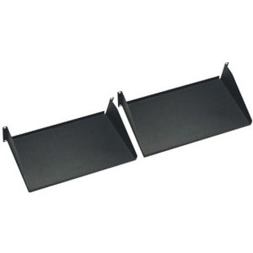ICC ICCMSRSFC1 Single-Sided Rack Shelf, 10" Deep, 2U RMS, 2-Pack