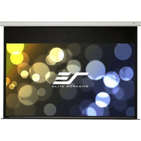 Elite Screens SPM91H-E12 Spectrum2 Series MaxWhite Fiberglass 91" 16:9 4K/8K Ultra HD Wall/Ceiling Mount 12" Drop Motorized Projector Screen