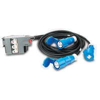 APC PDM2332IEC-3P30R-3 32A Power Distribution Module, 3-Pole, 3-Wire, Residual Current Device