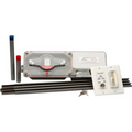 Space Age Electronics SSU-SL-701-KIT SL-701 Duct-Mounted Carbon Monoxide Detector Kit, Includes Detector, Fast-Tube Sampling Tubes and MSR-50/CO Remote Accessory