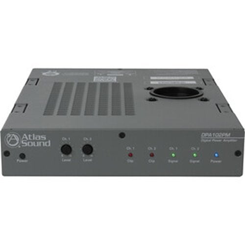 AtlasIED DPA-102PM 2-Channel 100W 4O Networkable Pole Mount Power Amplifier