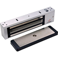 DynaLock 2011-US28-DSM 2011-DSM 2000 Series 1200 lb Holding force Single Electromagnetic Lock with Door Status Switch, Satin Aluminum