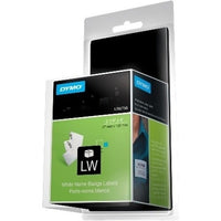 DYMO 1760756 LabelWriter Name Badge Labels, Black Text on White Label - DYMO