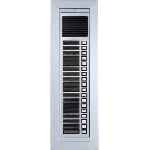 TekTone AM192/18 Panel Apartment Speaker with 18-Buttons, 16.5"