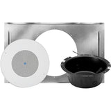 AtlasIED SD72W-KIT4 SD72 Speaker, 62-8 Baffle, CS95-8 Back Box, and 81-8R T-Bar Bridge Kit