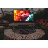 Elite Screens OMS100H2 Yard Master Series 100" Portable Outdoor Projector Screen, CineWhite, 16:9