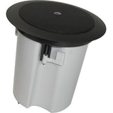 AtlasIED FAP40T-B 4" In-Ceiling Speaker with 16W 70V, 100V Transformer and Ported Enclosure, Black