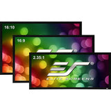 Elite Screens ER200WH2 SableFrame 2 Series Fixed Frame Projection Screen, 174"