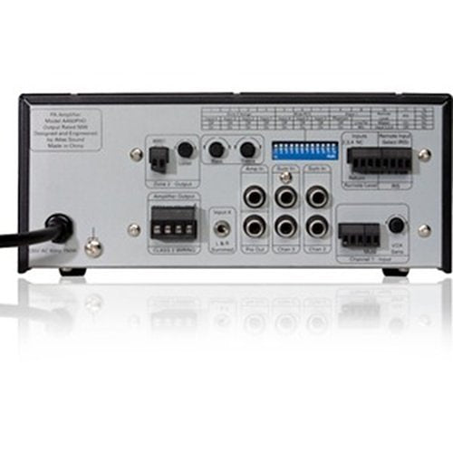 Atlas AA50PHD 4-Input, 50W Mixer Amplifier with Automatic System Test (PHD)