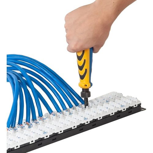 ICC ICMPP0486B AT6A UTP 48-Port Patch Panel in 110 Type, 2U RMS