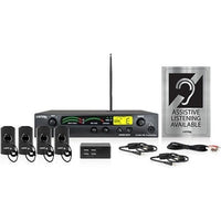 Listen Technologies LS-56-216 Listen iDSP Advanced Level Stationary RF System, 216 MHz