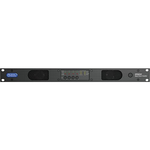 AtlasIED DPA602 600W Networkable Multi-Channel Power Amplifier with Optional Dante Network Audio