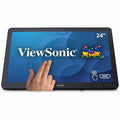 ViewSonic TD2430 24 Inch 1080p Touch Screen Monitor, 10-Point Multi-Touch for Retail POS and Kiosks, Durable 7H Scratch-Resistant Glass