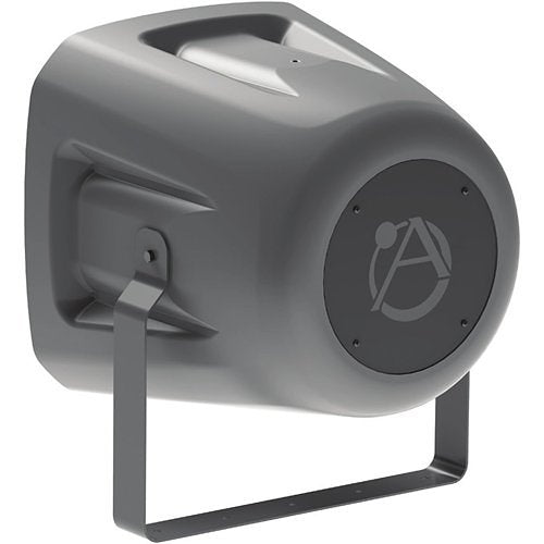 AtlasIED FS12T-66 2-Way Indoor/Outdoor Surface Mount Speaker, 400 RMS, Light Gray