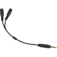 Listen Technologies LA-436 TS to TRRS, Microphone Input Headphone Output Cable