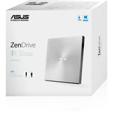 ASUS ZenDrive SDRW-08U9M-U DVD-Writer - External - Silver (SDRW-08U9M-U/SIL/G/AS/P2G)