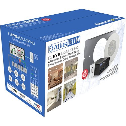 AtlasIED EZSYS-BGM-CPHD Speaker / Amplifier Kit
