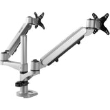 ViewSonic LCD-DMA-002 Spring-Loaded Monitor Desk Mounting Arm for 2 Monitors up to 27 Inches Each, VESA Compatible, Full Ergonomic Adjustability