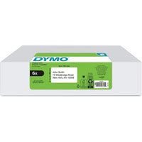 DYMO 2050765 Label Maker, White Shipping Labels, 2-5/16" x 4", Pack of 6 Rolls, 300 Labels Total - DYMO