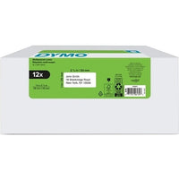 DYMO 2050821 Label Maker, 1" x 2-1/8" White Multi-Purpose Labels, 500 Count, 12-Pack - DYMO