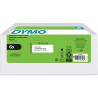 DYMO 2050766 LabelWriter Return Address Labels, 3/4" x 2", White - DYMO
